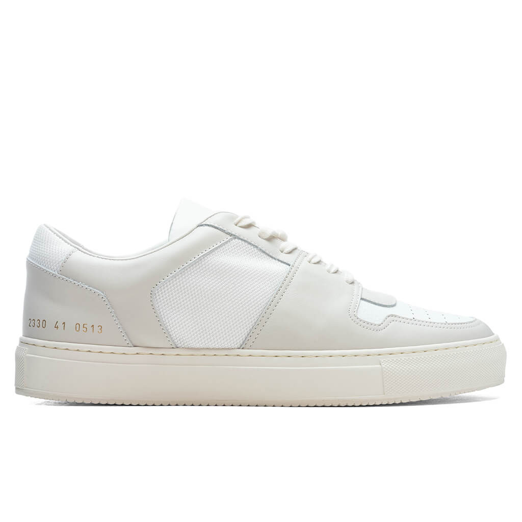 COMMON PROJECTS DECADES LOW - WHITE/OFF-WHITE - 1