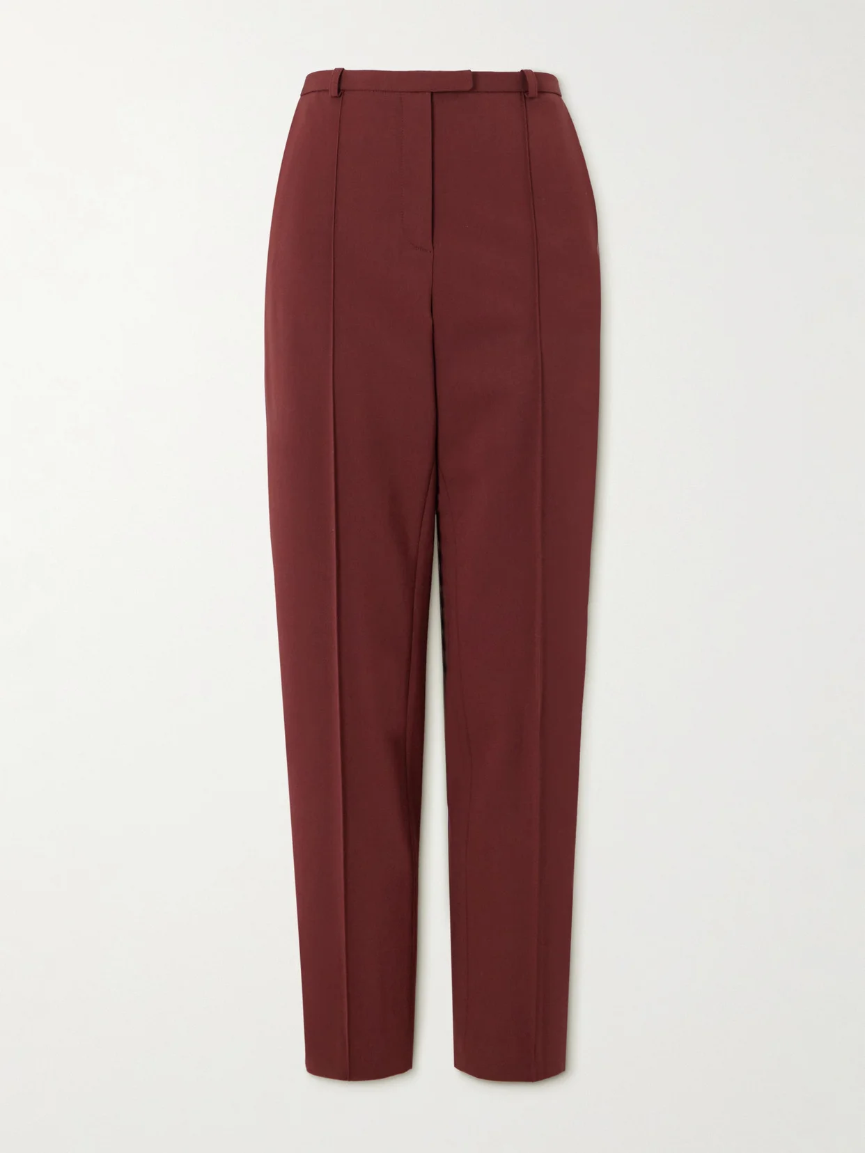 Malka Wool-blend Twill Skinny Pants - 1