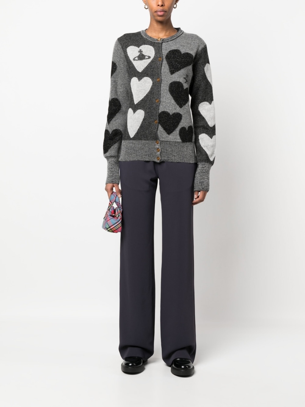 straight-leg tailored trousers - 2