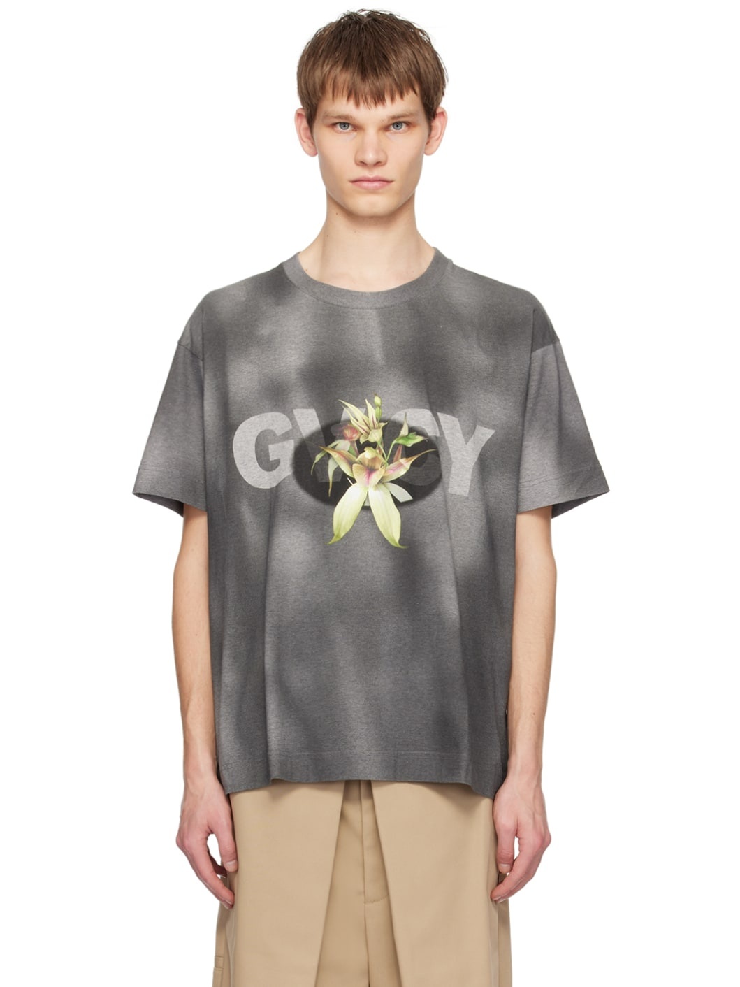 Black Boxy-Fit T-Shirt - 1