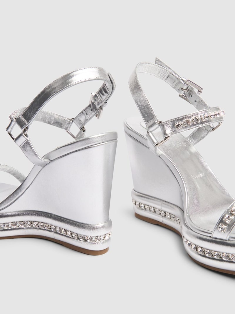 110mm Pyrastrass leather wedges - 5