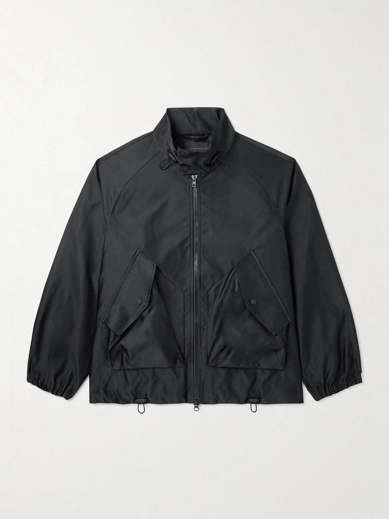Duchess Satin Harrington Jacket - 1