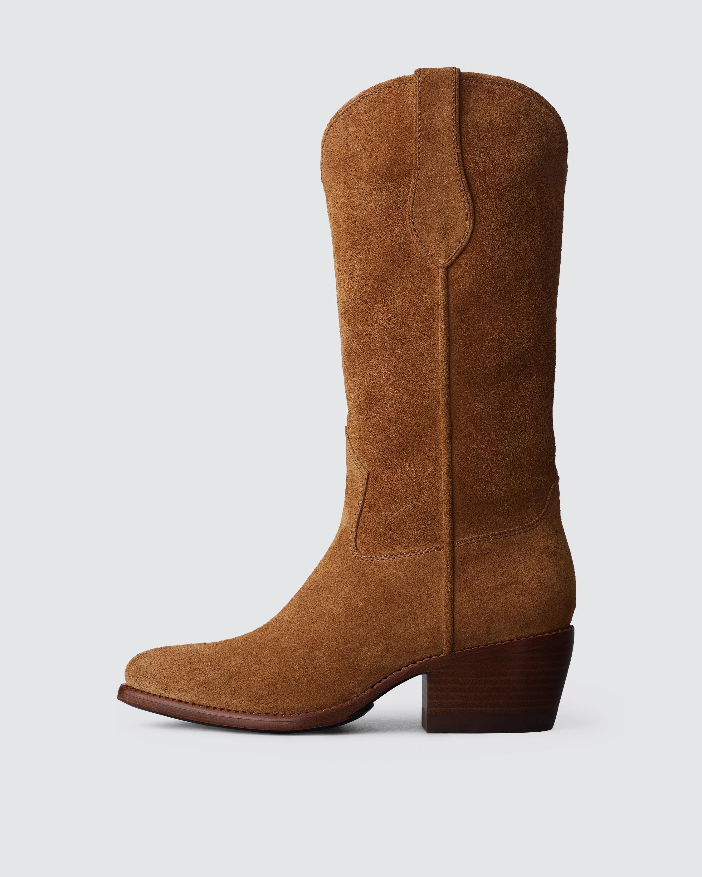 Rb Cowboy Boot - Suede
Heeled Boot - 1