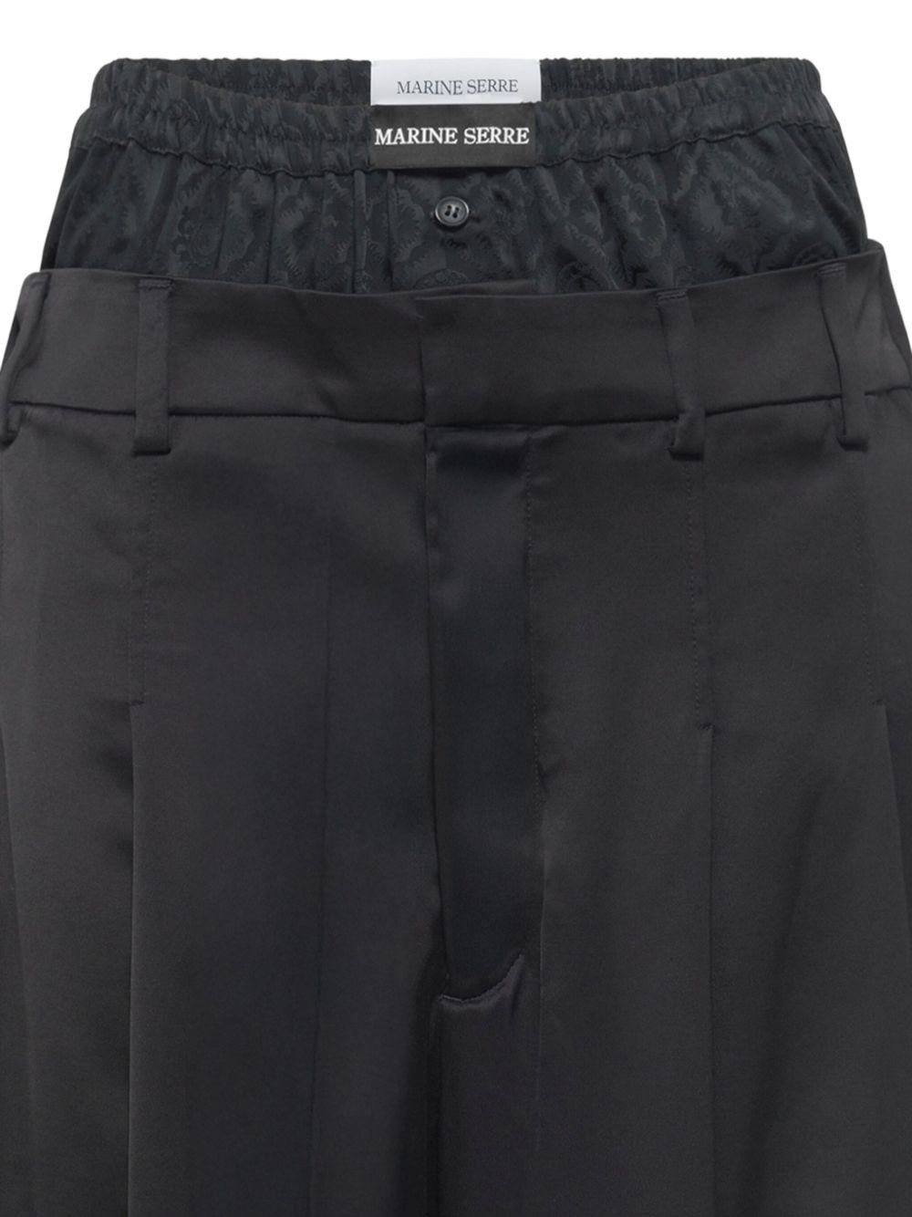 boxer-waist tailored shorts - 2