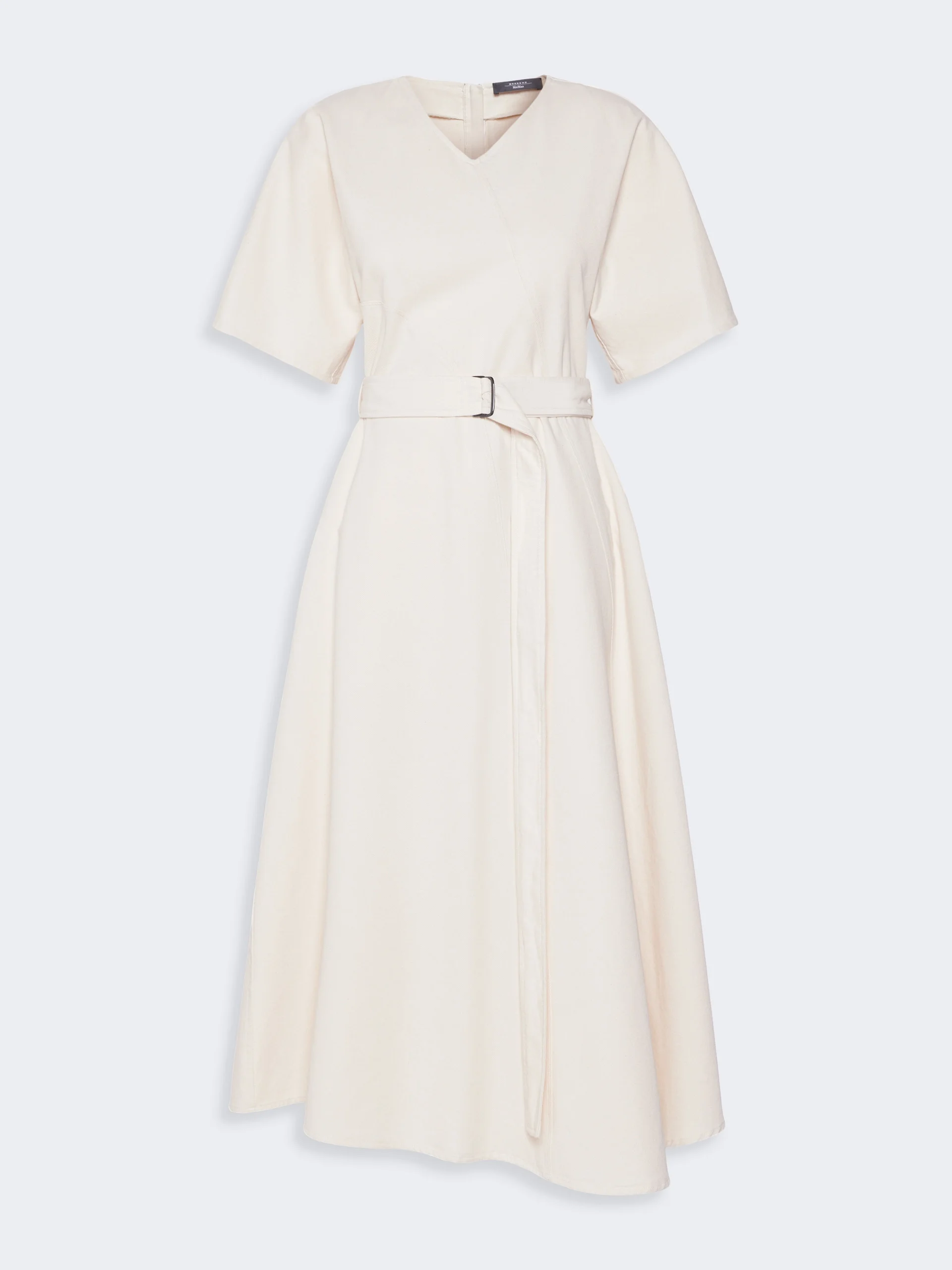 CALADIO Washed cotton dress - ECRU - 1