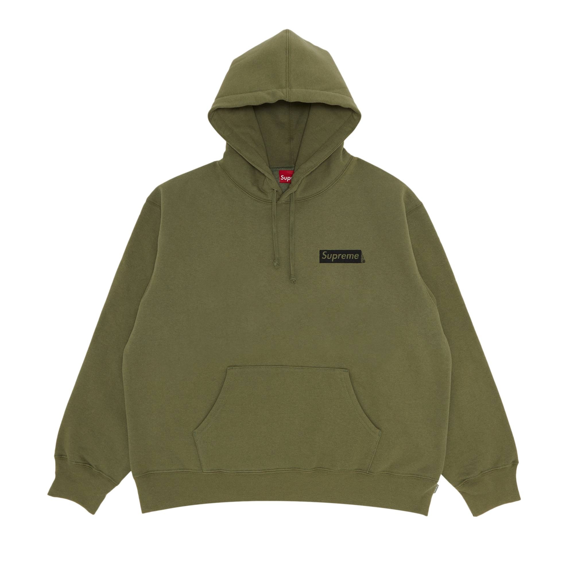 Supreme Catwoman Hooded Sweatshirt 'Light Olive' - 1