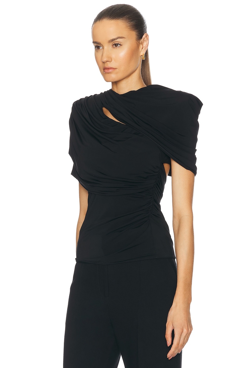 Draped Cape Top - 3