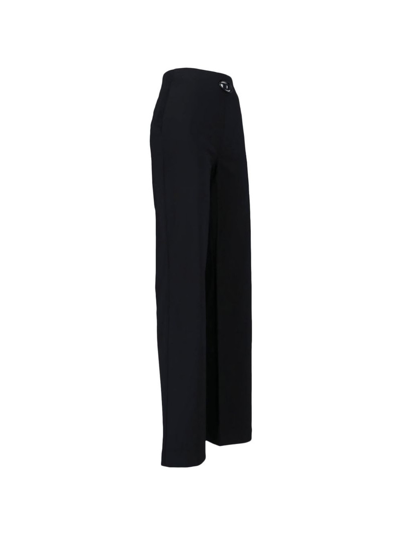 logo-detail straight trousers 3