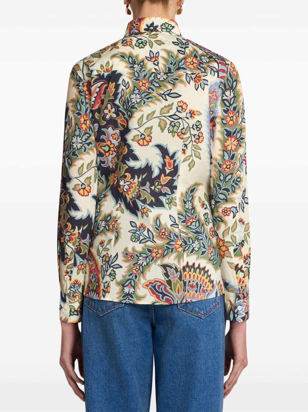 paisley-print shirt - 3