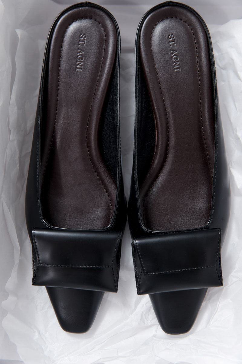 Petit Pouch Heel - Black - 3
