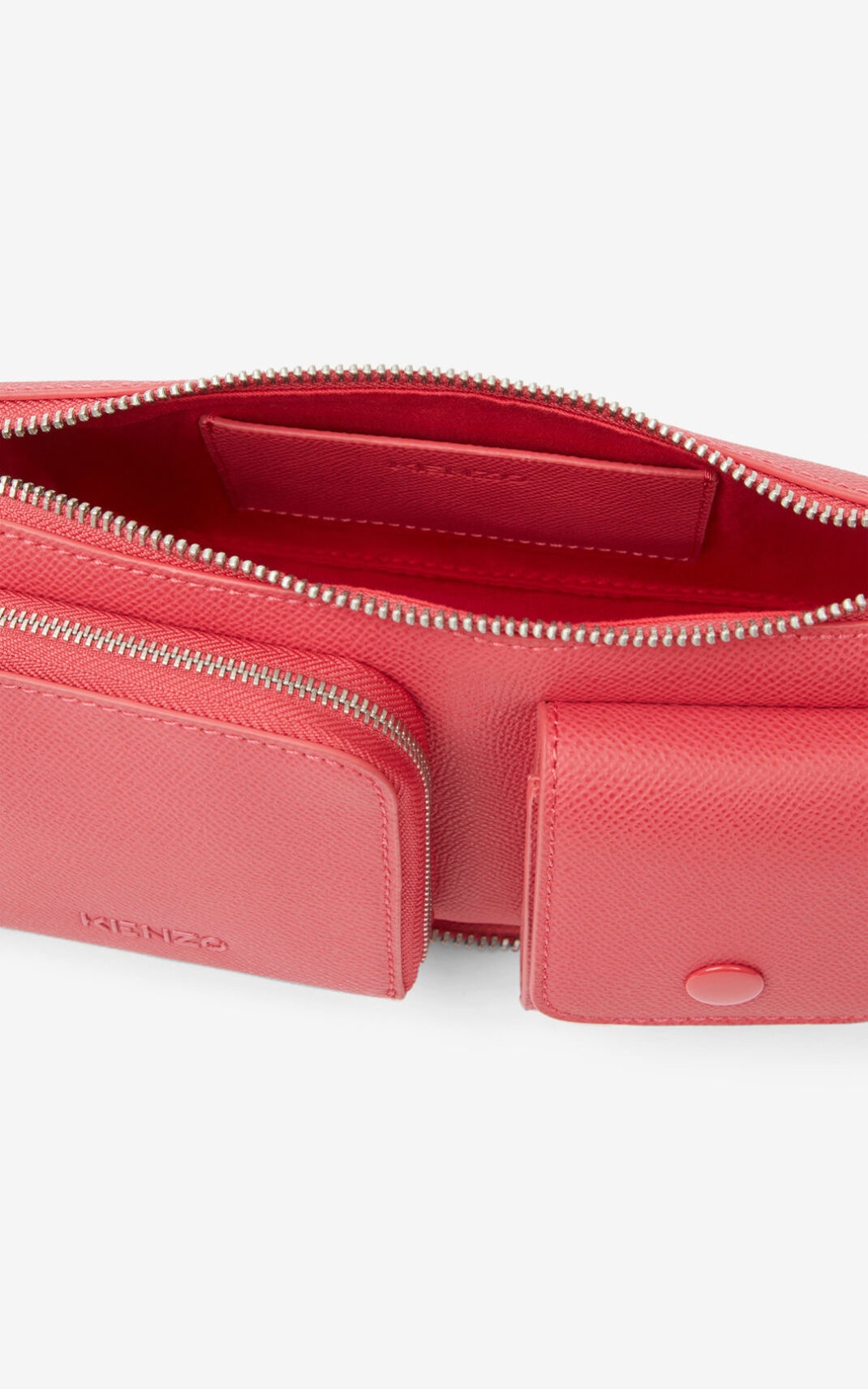 KENZO Kompact grained leather bumbag - 4