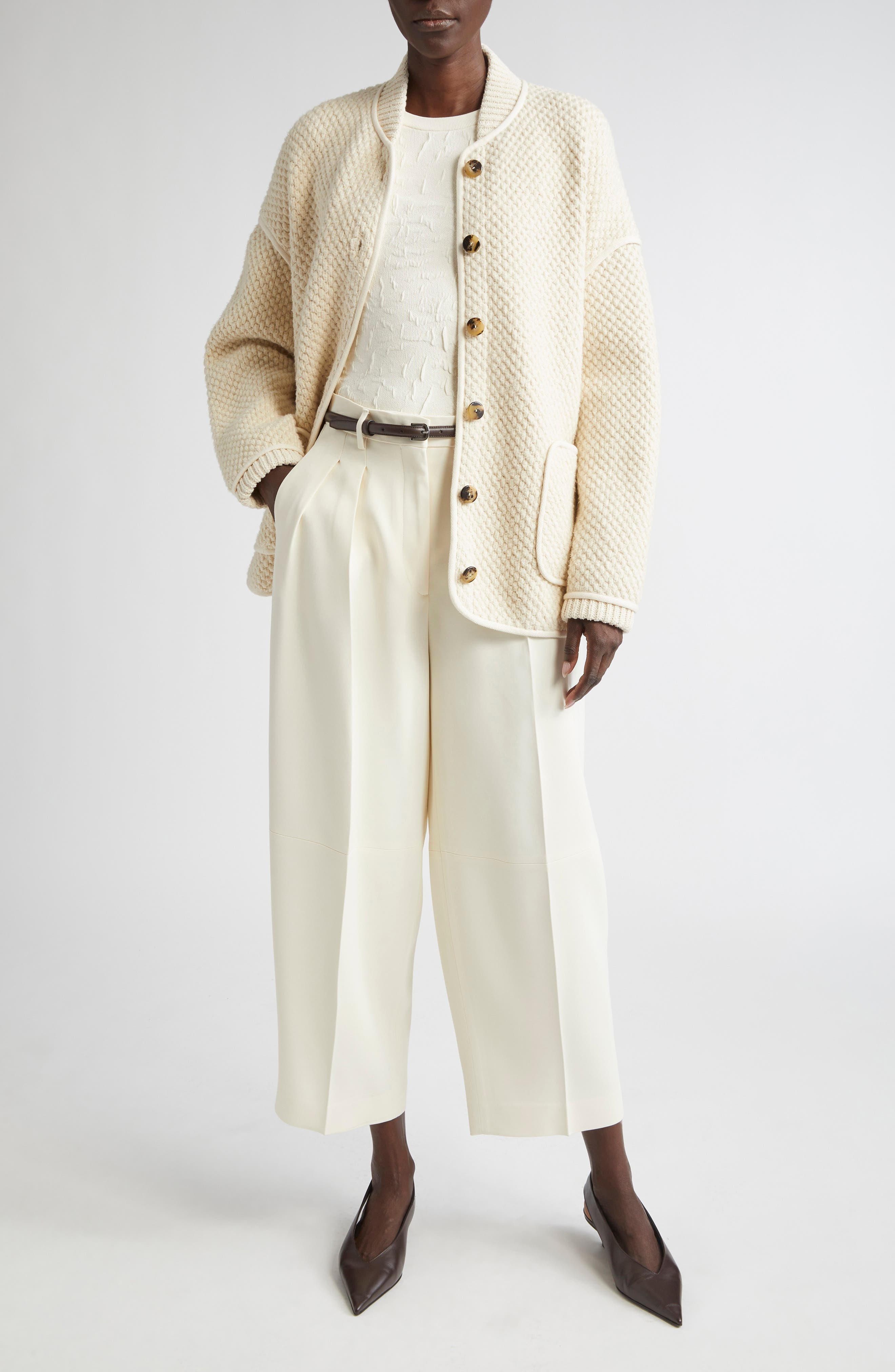 Altuzarra Greene Top in Ivory at Nordstrom - 2