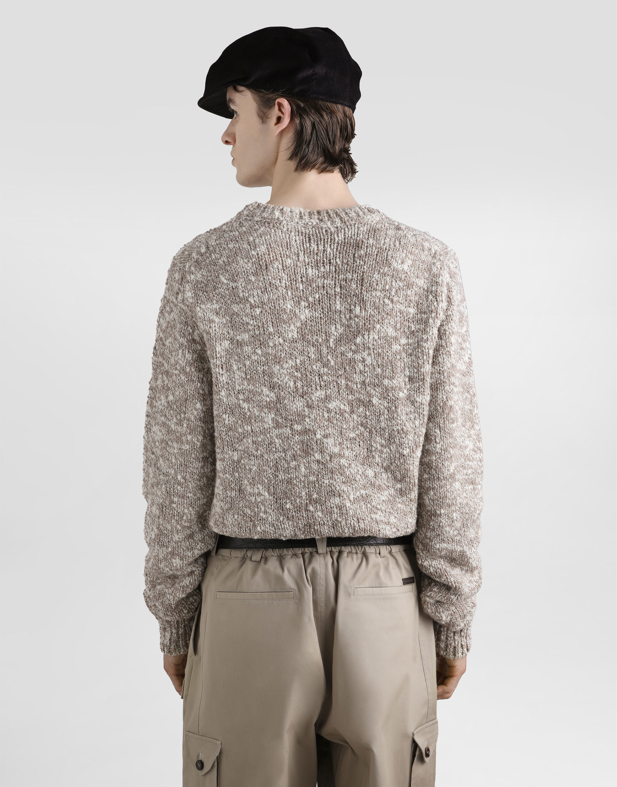 Fine-gauge wool crew neck pullover - 5