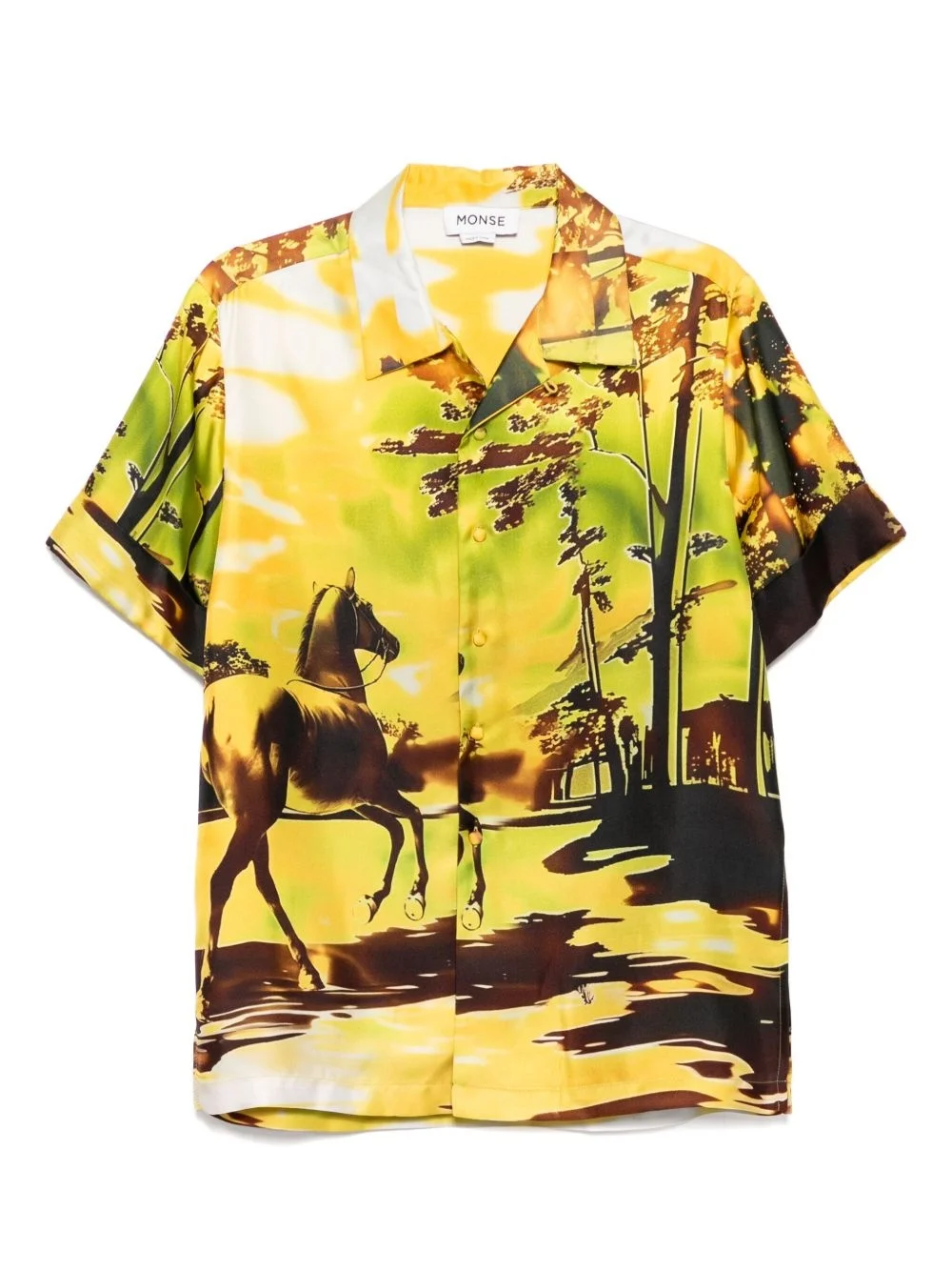 Boxy twill shirt - 1