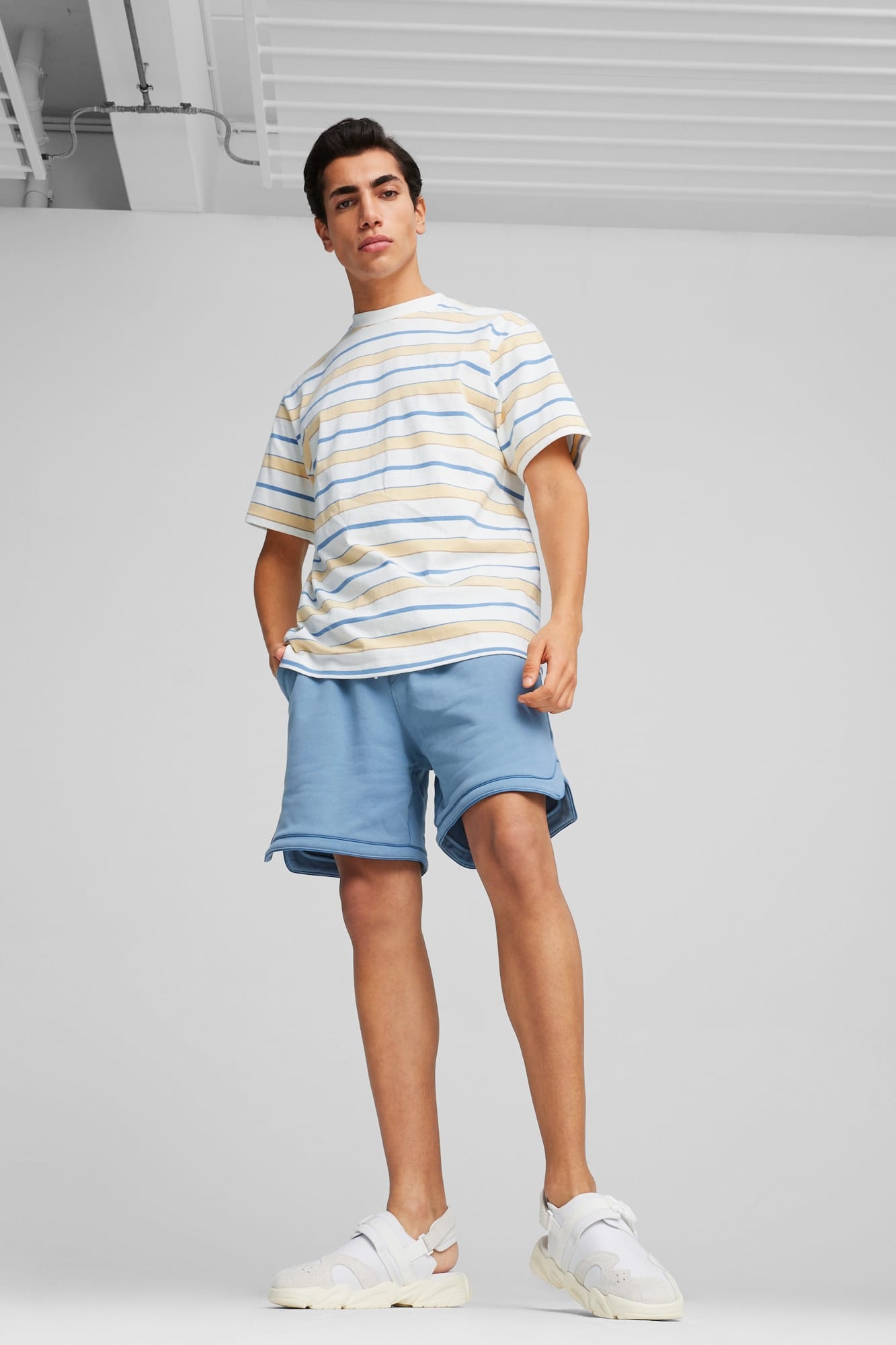 MMQ Striped Men's Tee - 6