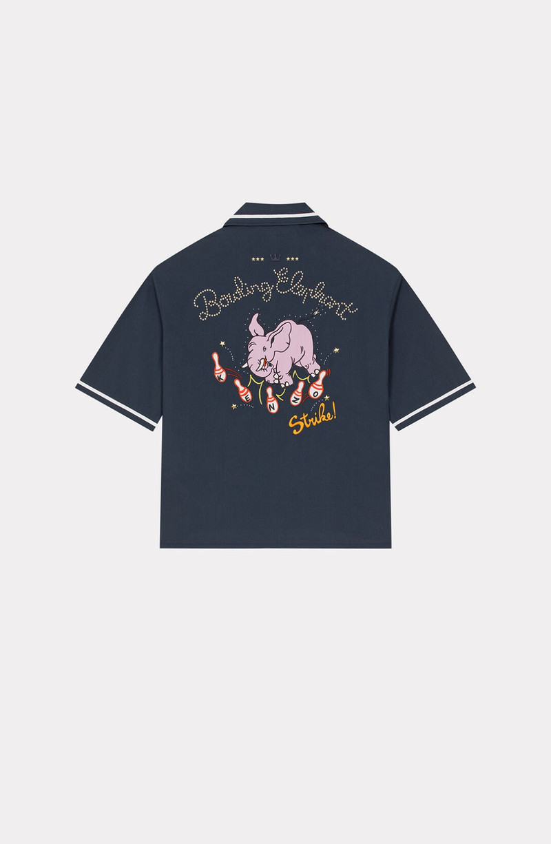 KENZO 'Bowling Elephant' Hawaiian shirt outlook