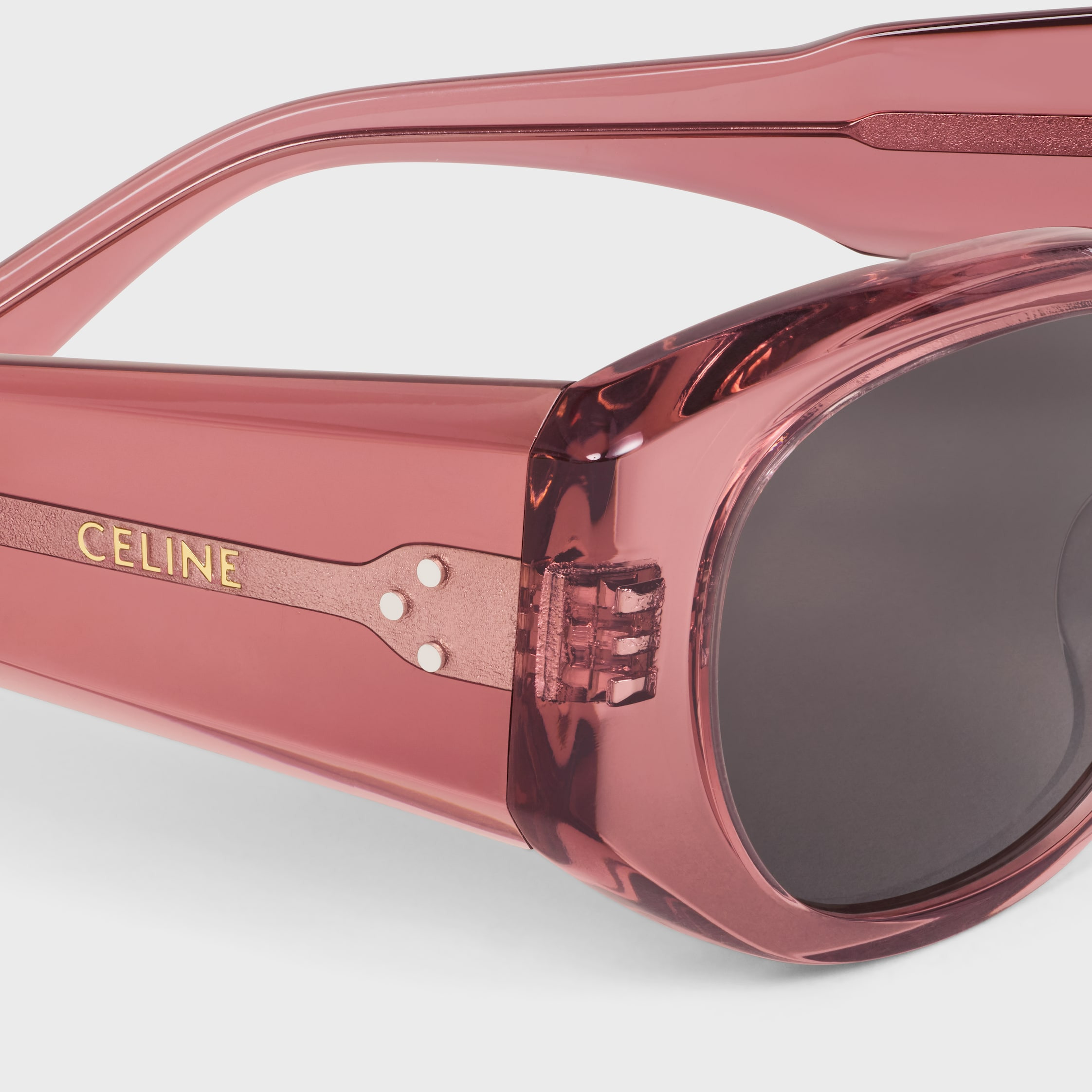 Rectangular S329 sunglasses in Acetate - 4