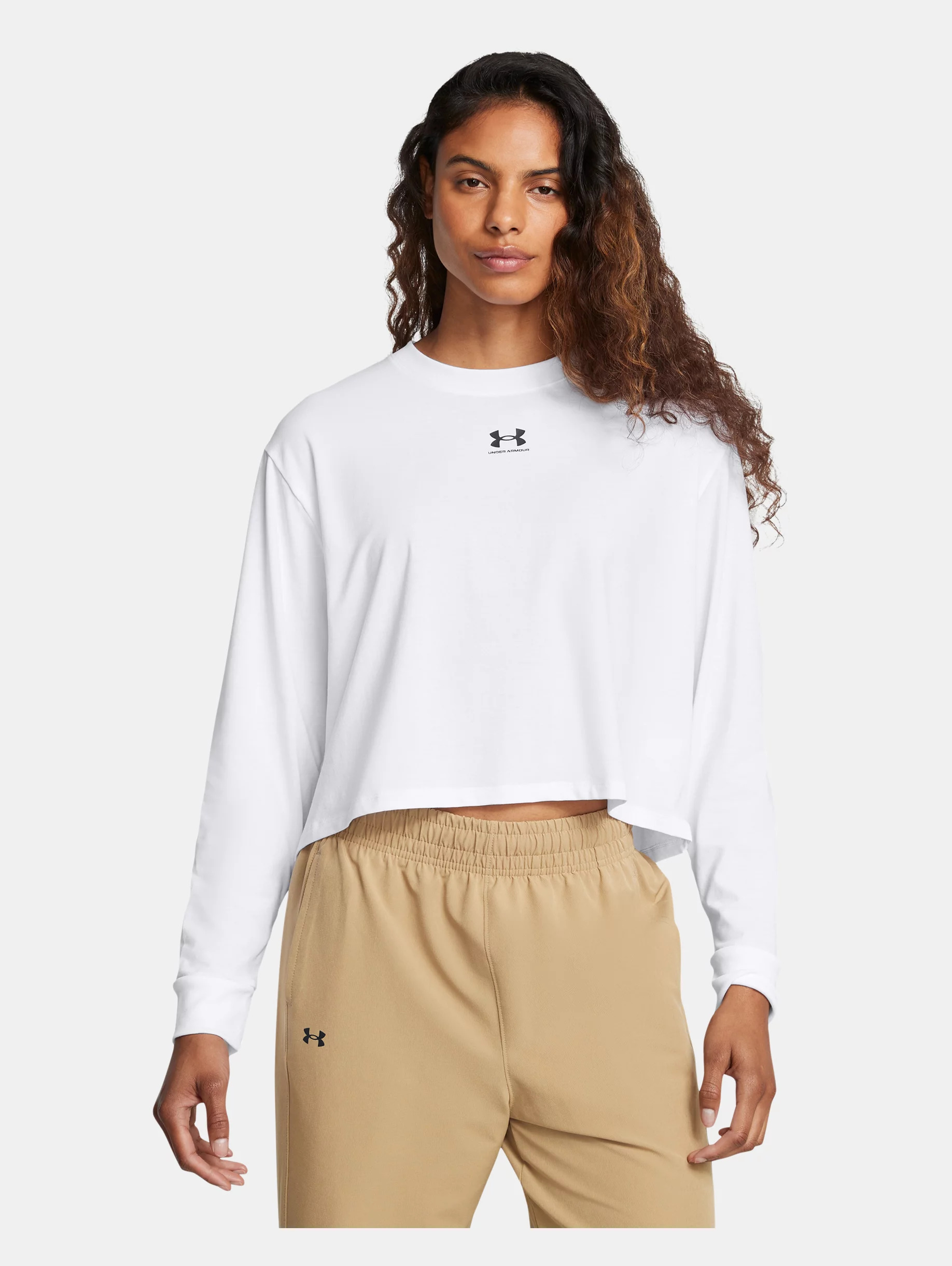 Women's UA Rival Boxy Long Sleeve - 2