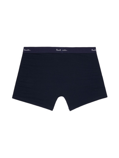 Paul Smith Three-Pack Navy Long Boxer Briefs outlook