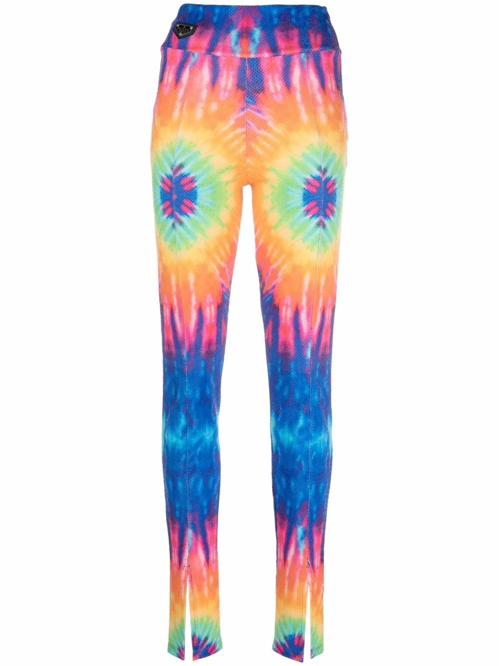 tie-dye high-rise leggings - 1