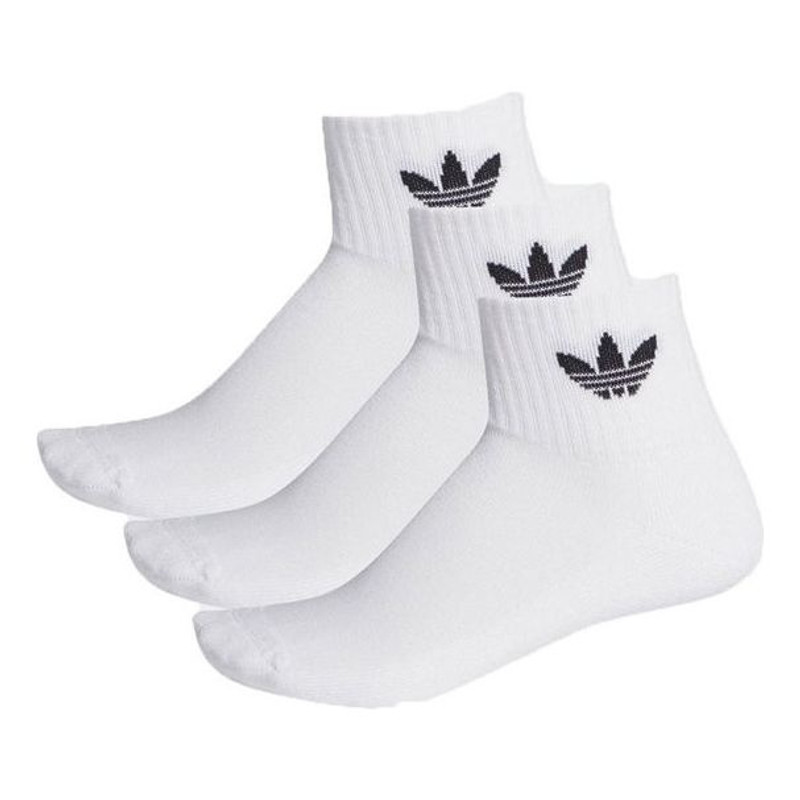 adidas 원본 Mid-Cut 승무원 양말 3쌍 FT8529 1