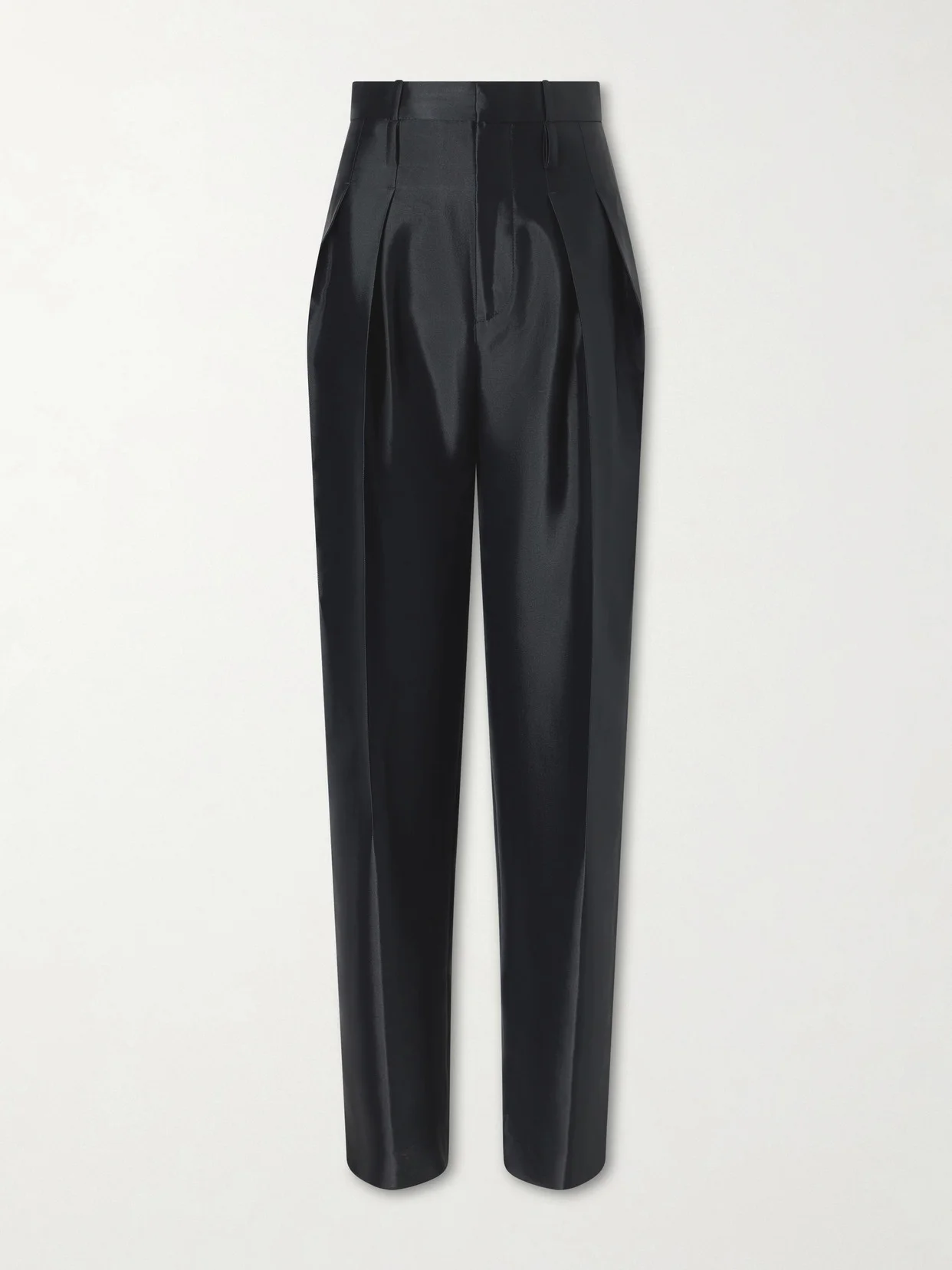 Twill Straight-leg Pants - 1