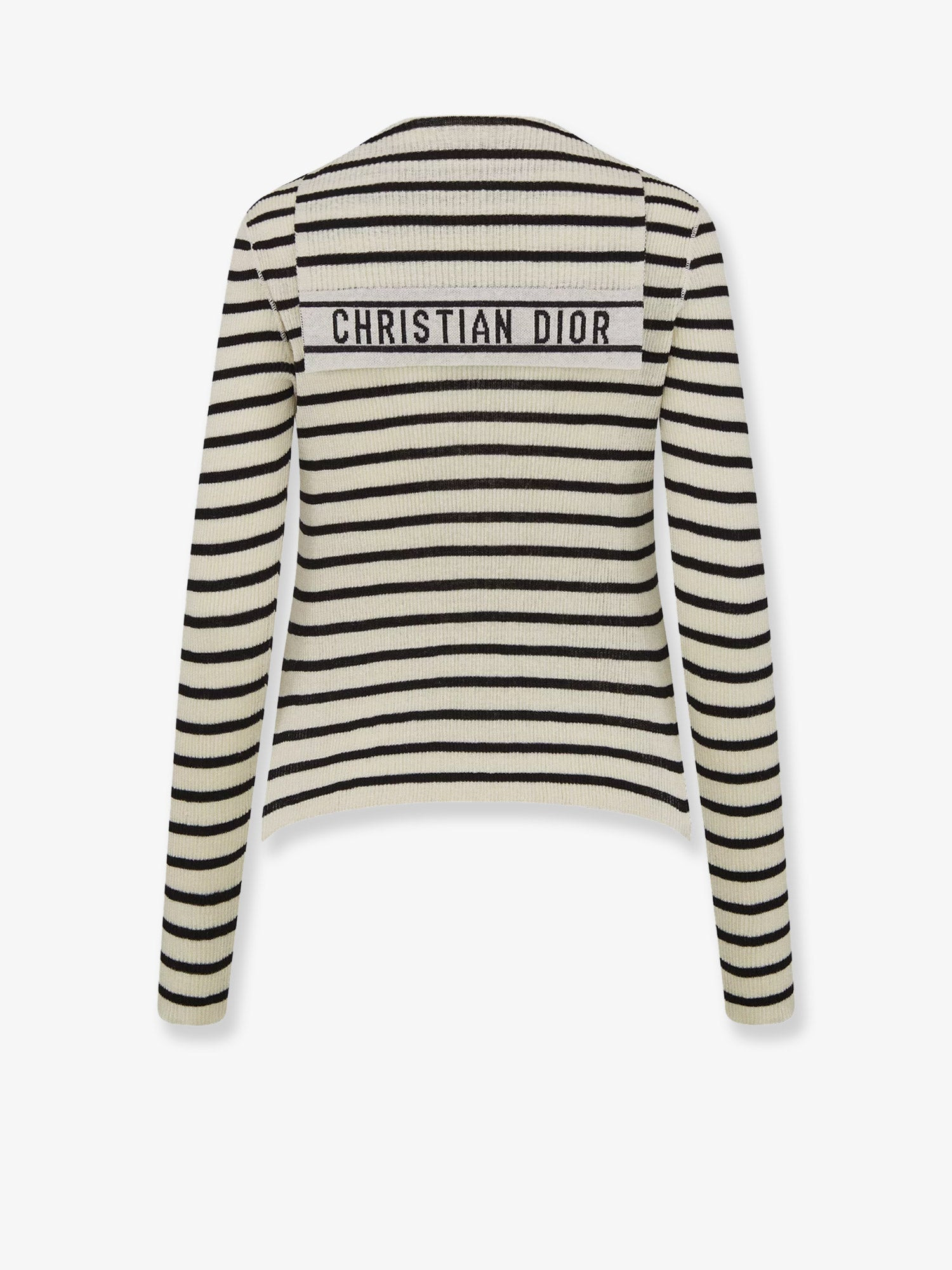 Dior Women Dioriviera Striped Linen And Silk Sweater - 2