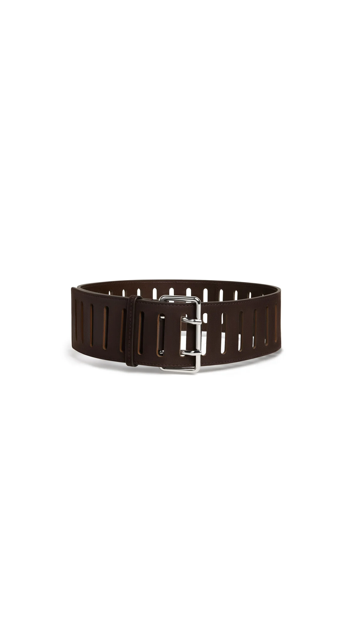 RECTANGULAR LARGE BELT IN NUBUCK - 1