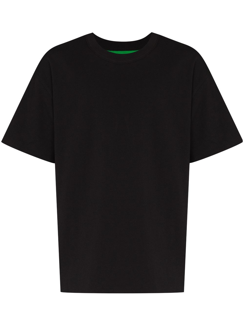 double-layer crew-neck T-shirt - 1