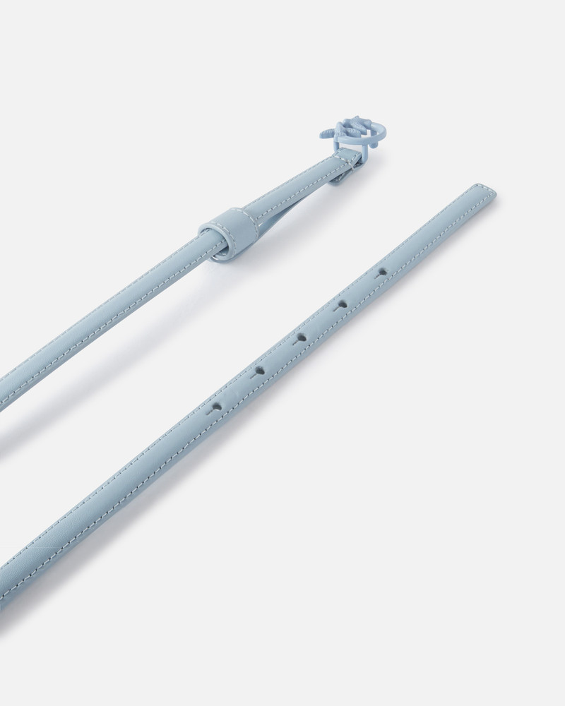 SUPER-THIN COLOUR-BLOCK LOVE BIRDS BELT 1CM 3