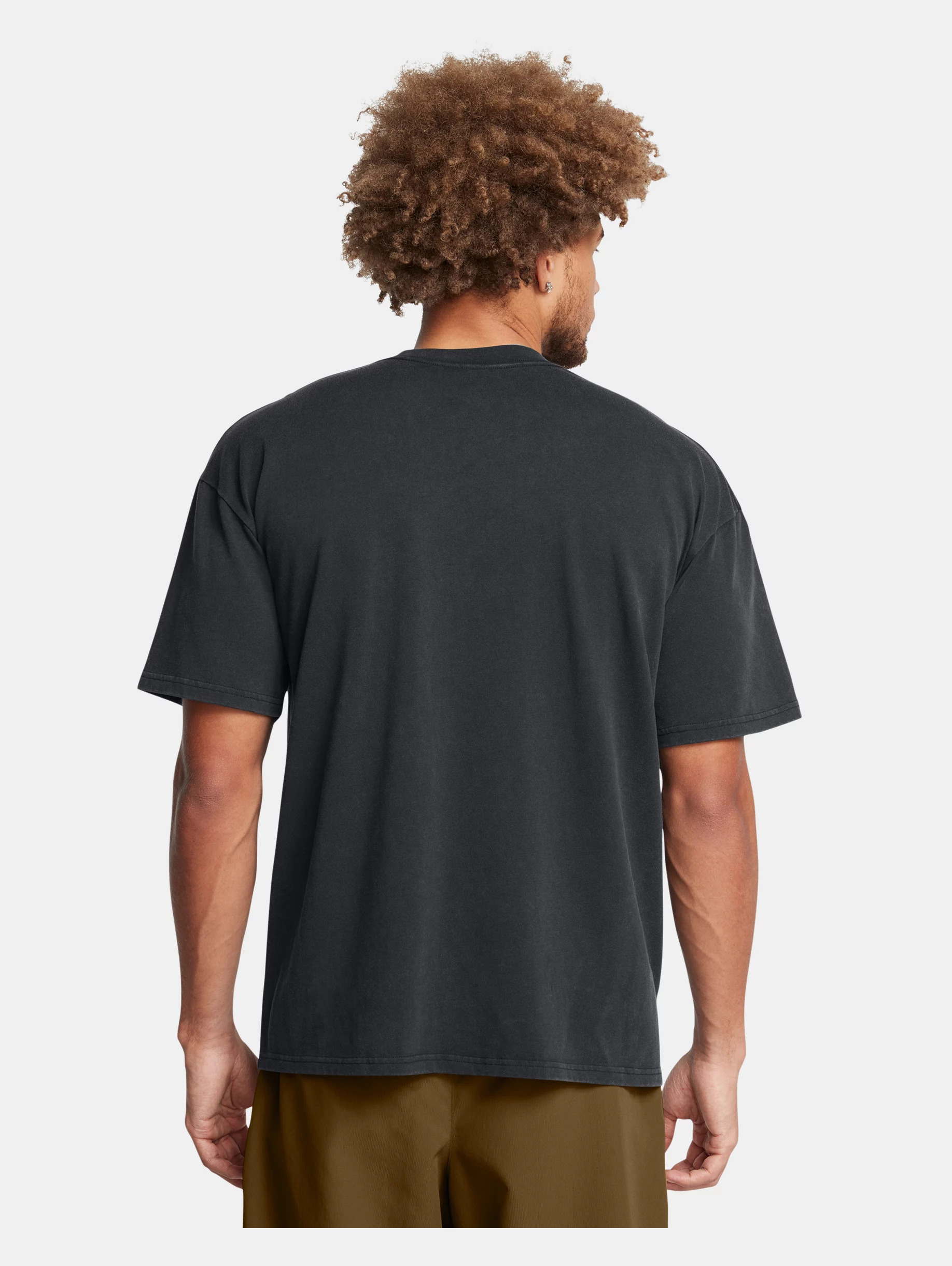Men's UA Heavyweight Oversized Logo Wash Short Sleeve - 4