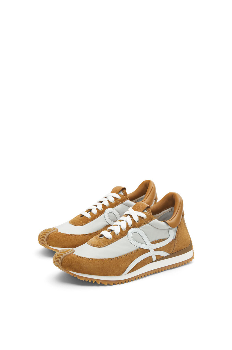 Loewe Flow runner in nylon and suede outlook