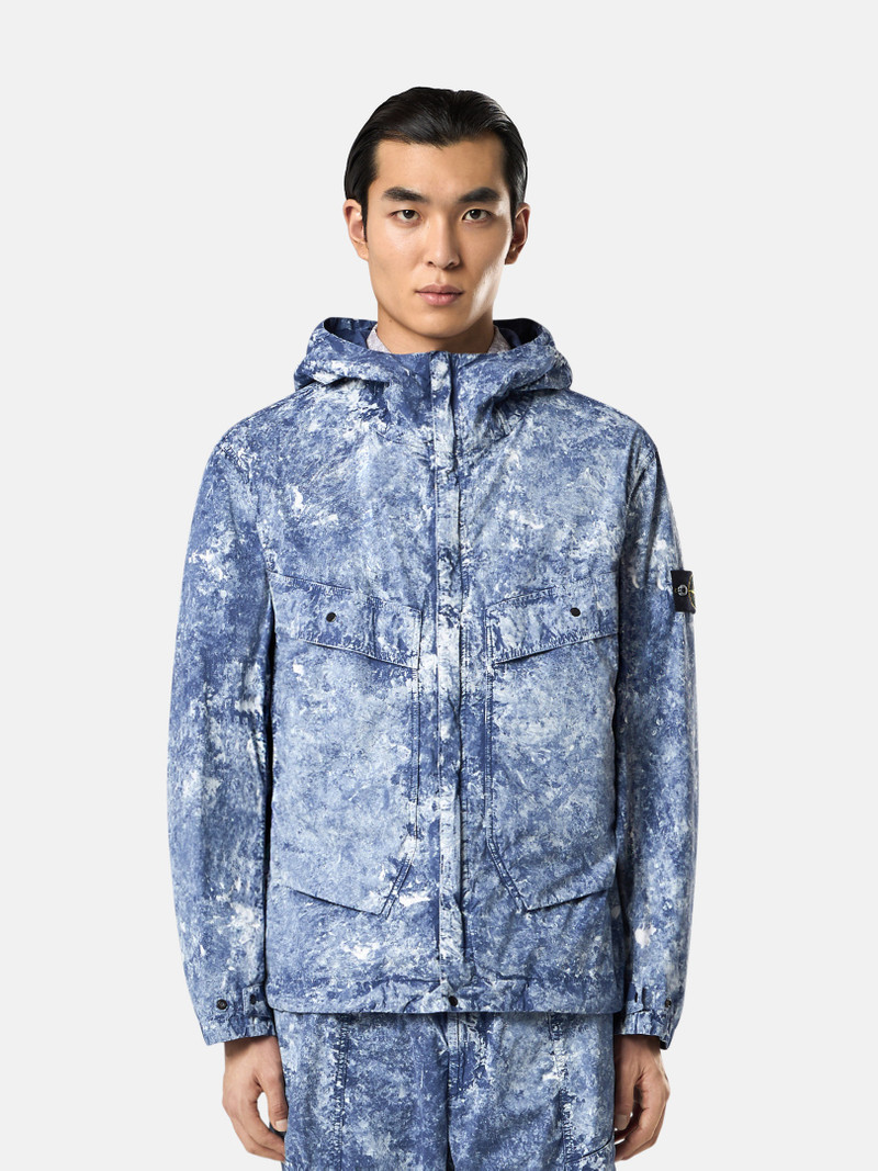 Stone Island 4100076 WHITE PIGMENT ON TELA 'PARACADUTE' STRETCH-TC outlook