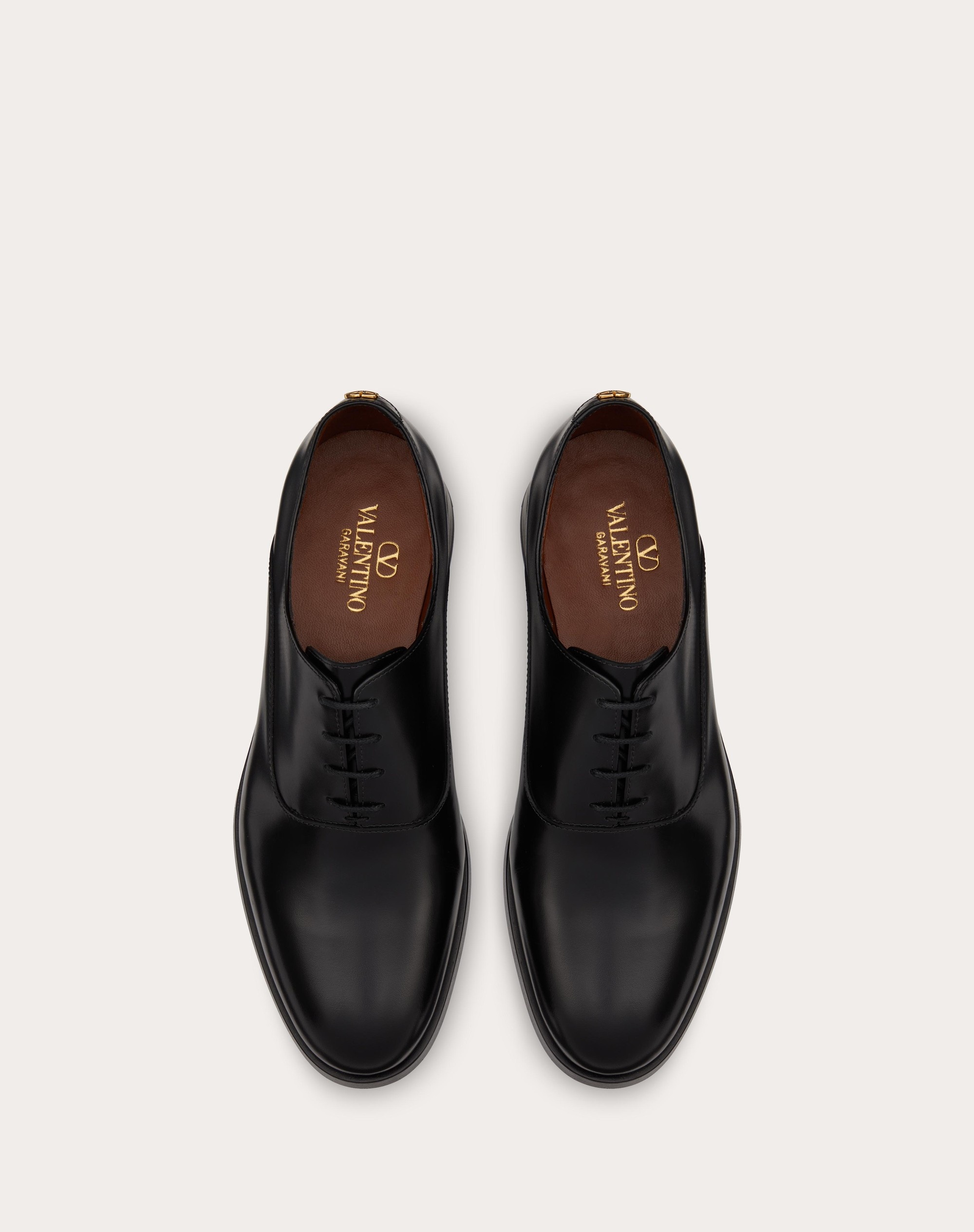 MINI VLOGO SIGNATURE DERBY IN CALFSKIN - 4