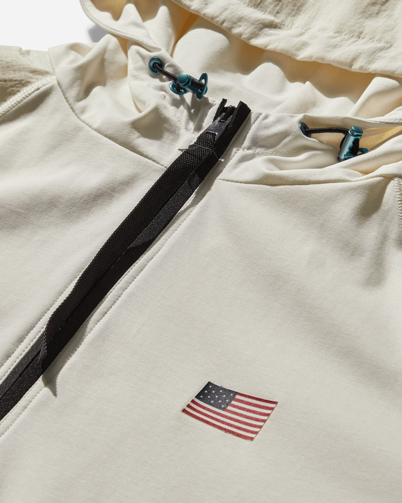 Men's Team USA Surfing Tech Fleece Hoodie Liquid Gray 3