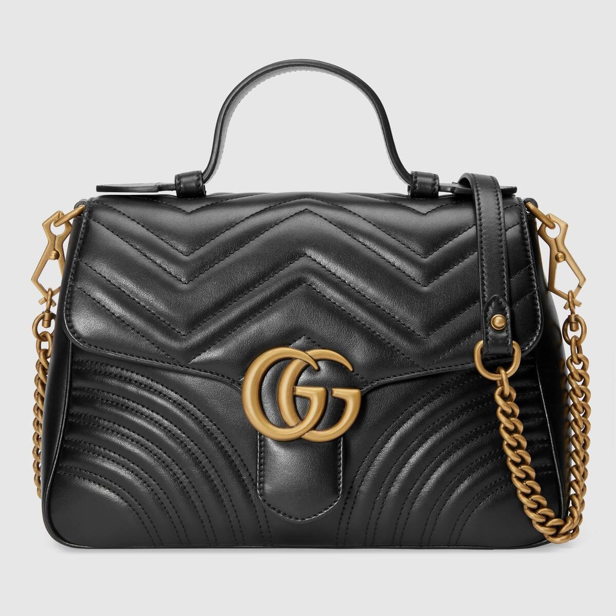 GG Marmont small top handle bag - 1