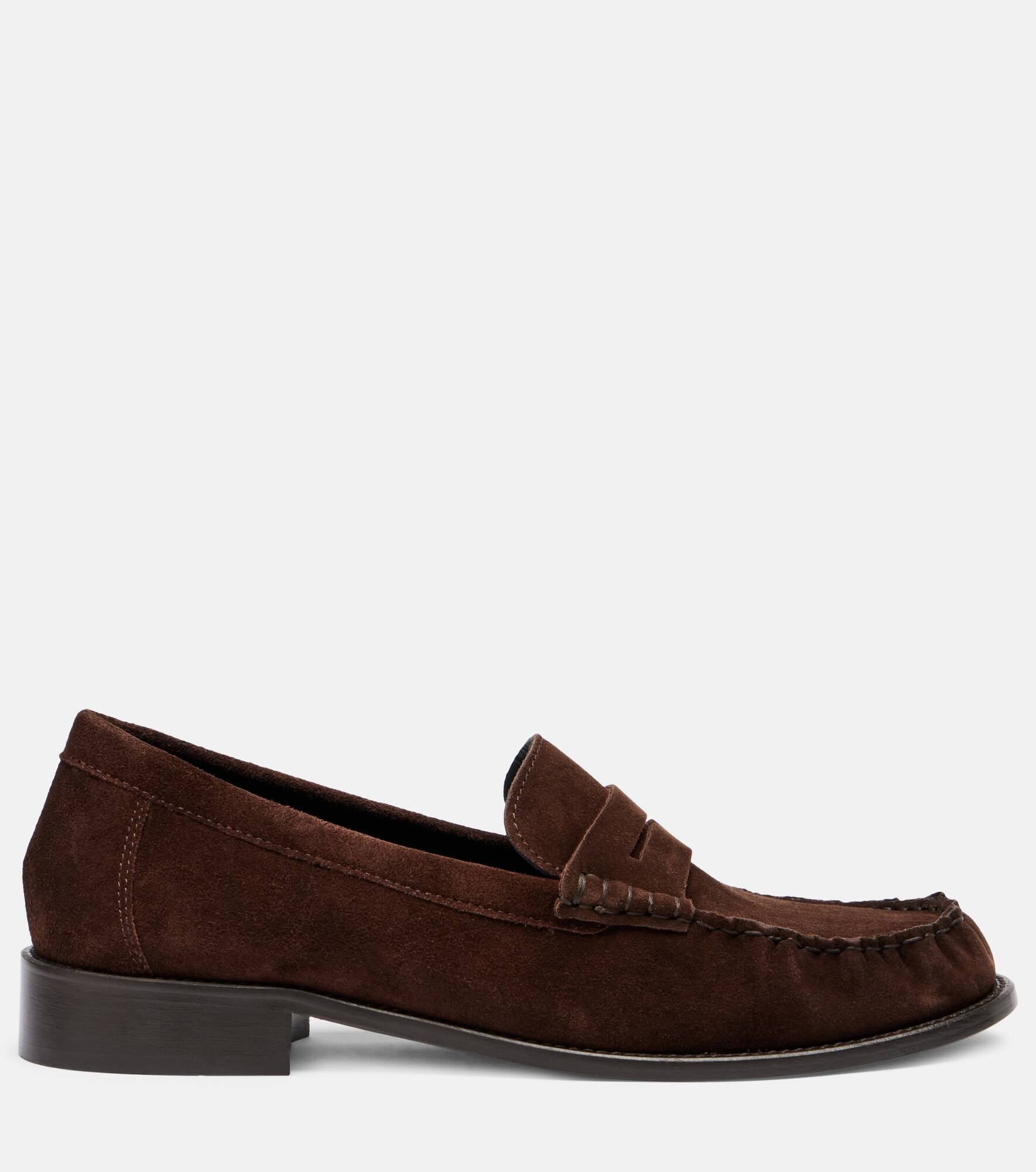 Dylan suede penny loafers - 4