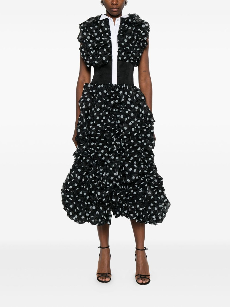 VIKTOR & ROLF sleeveless flared midi dress outlook