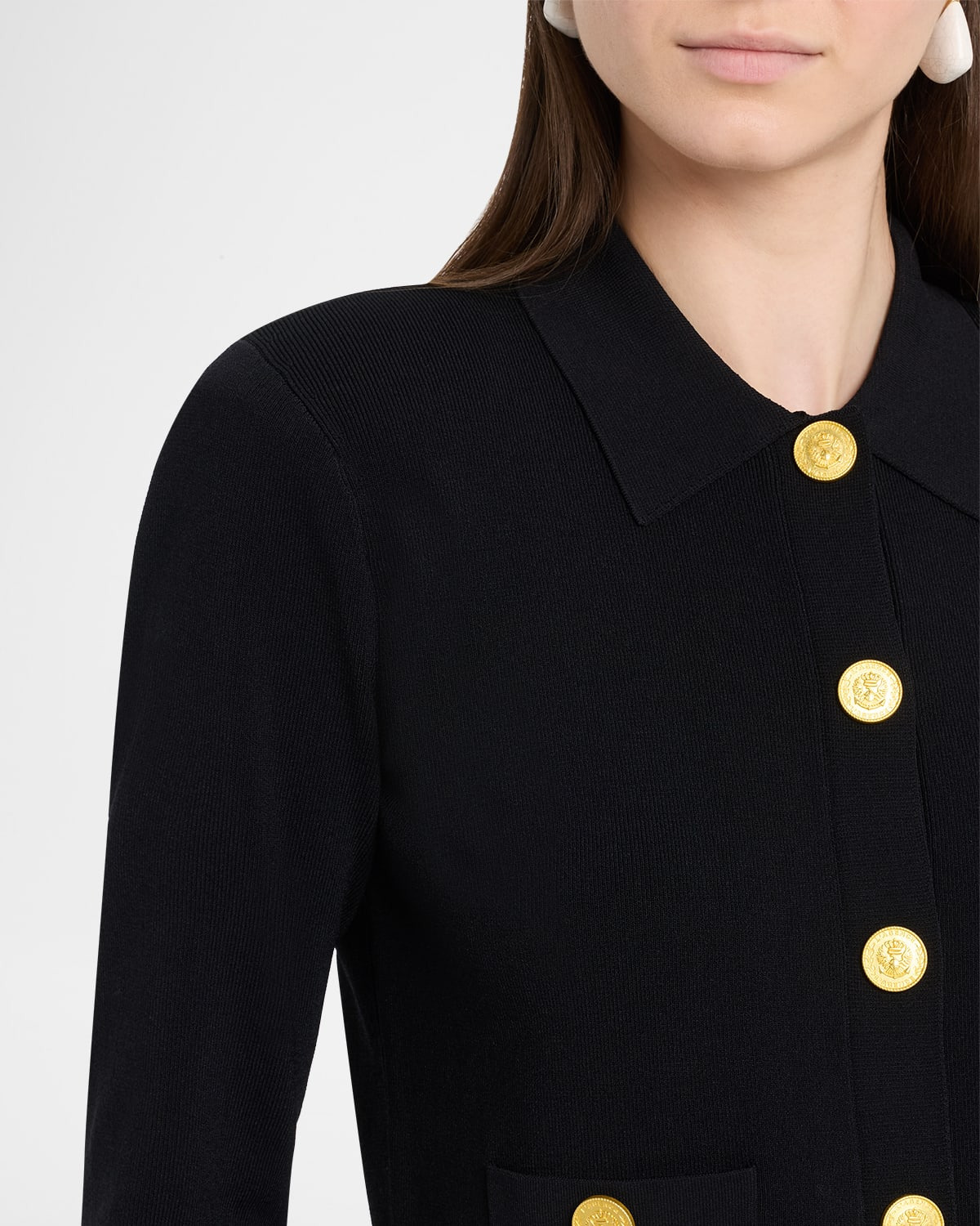Osiris Collared Cardigan - 5