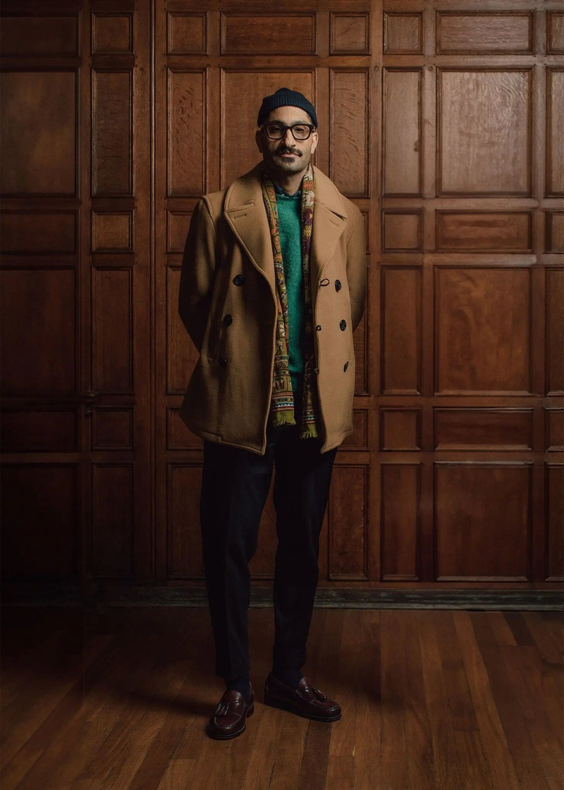 Men's Tennyson Peacoat Camel 3