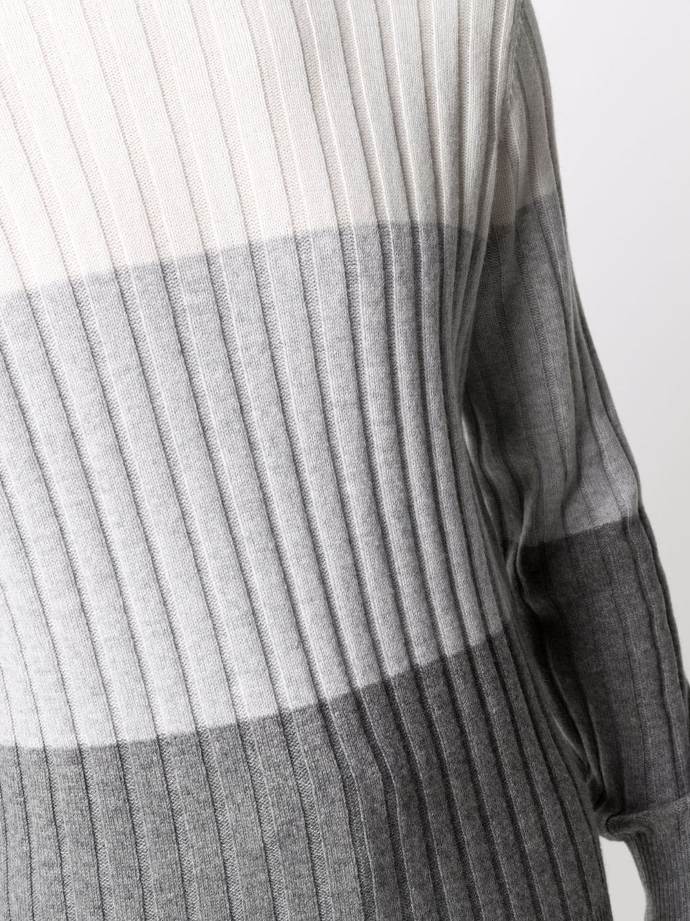 ribbed colour-block jumper - 5