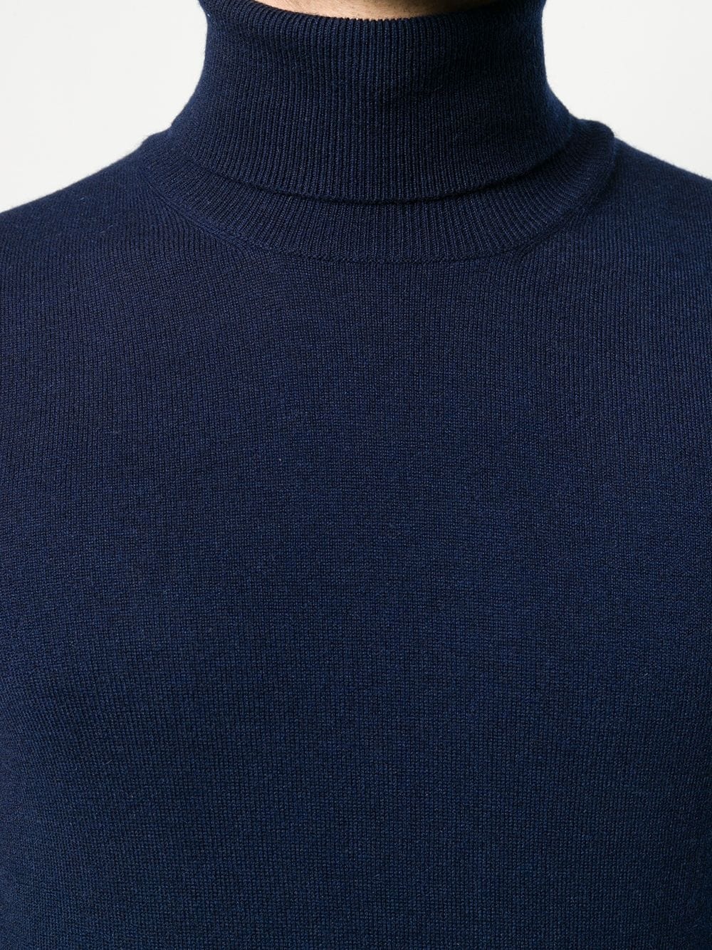 rollneck cashmere sweater - 5