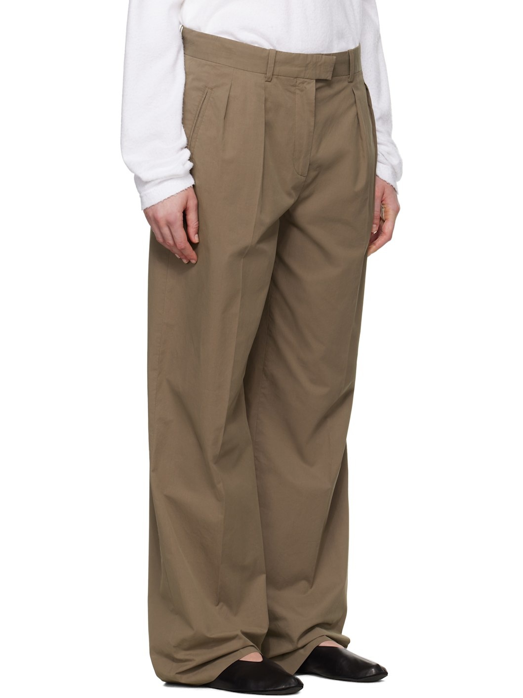Taupe Alfidis Trousers - 2