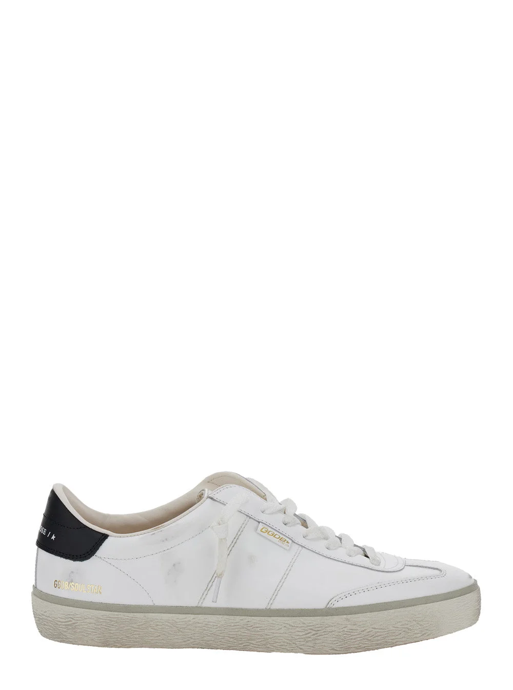 Golden Goose Men Sneaker 'Soul-Star' Low Top With Logo Patch On The Tongue And Lettering Logo On The - 1