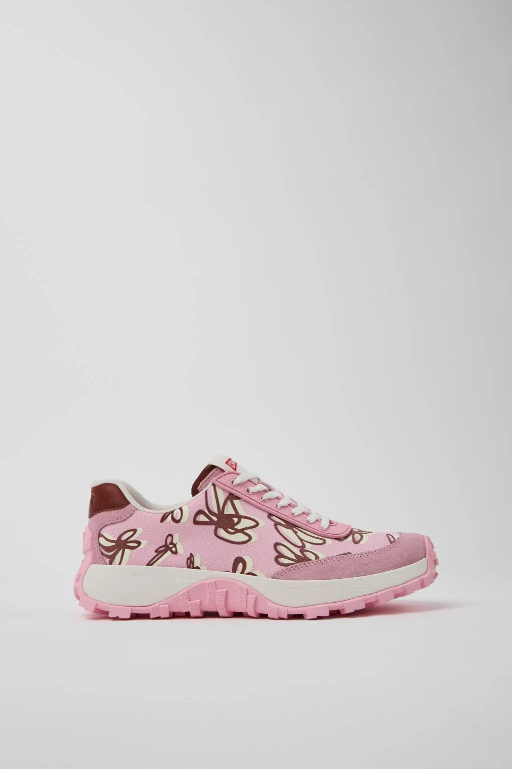 Drift Trail VIBRAM Multicolor Recycled PET and Nubuck Women's Sneakers. - 1