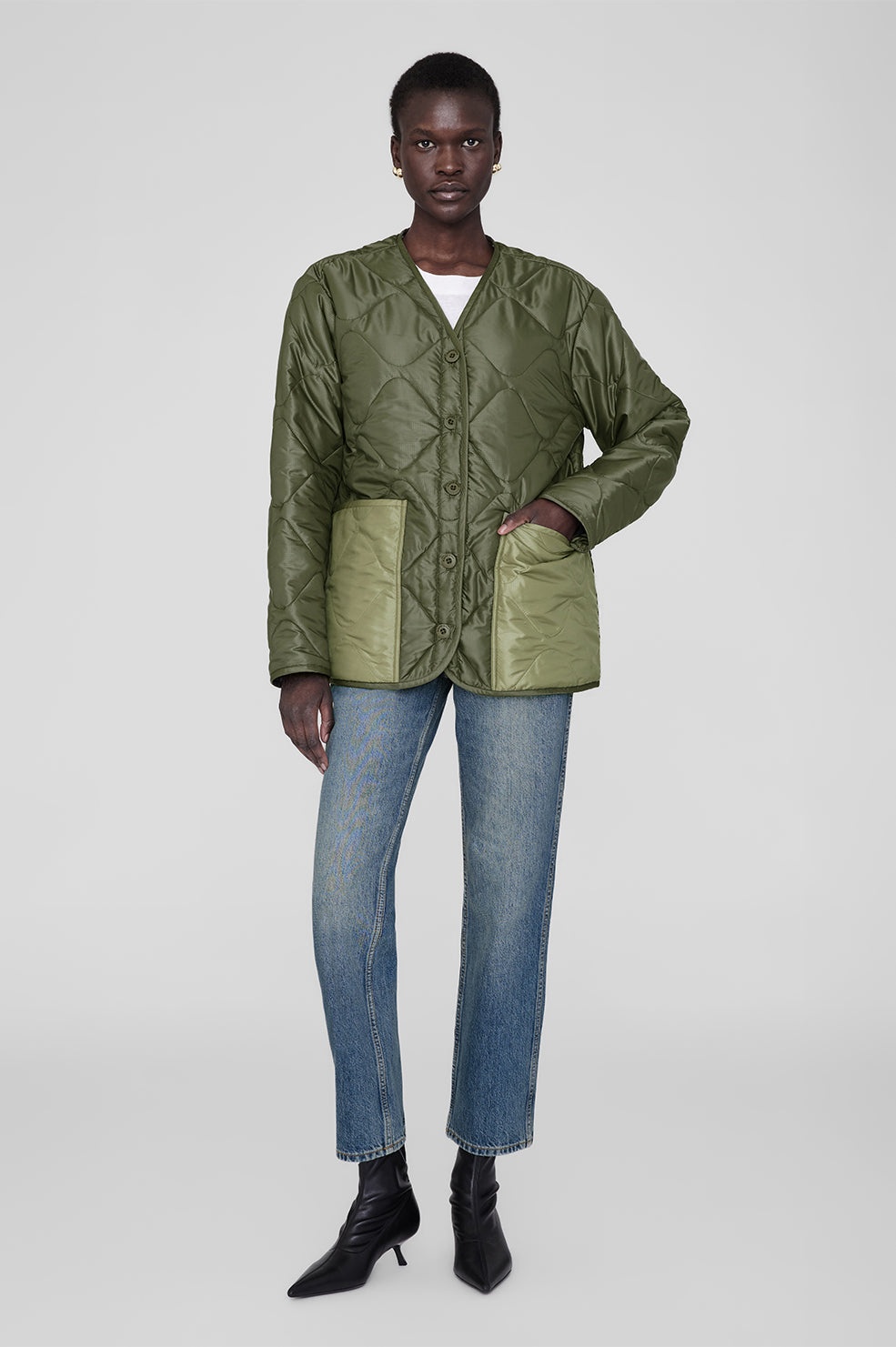 Andy Bomber - Military Green - 5