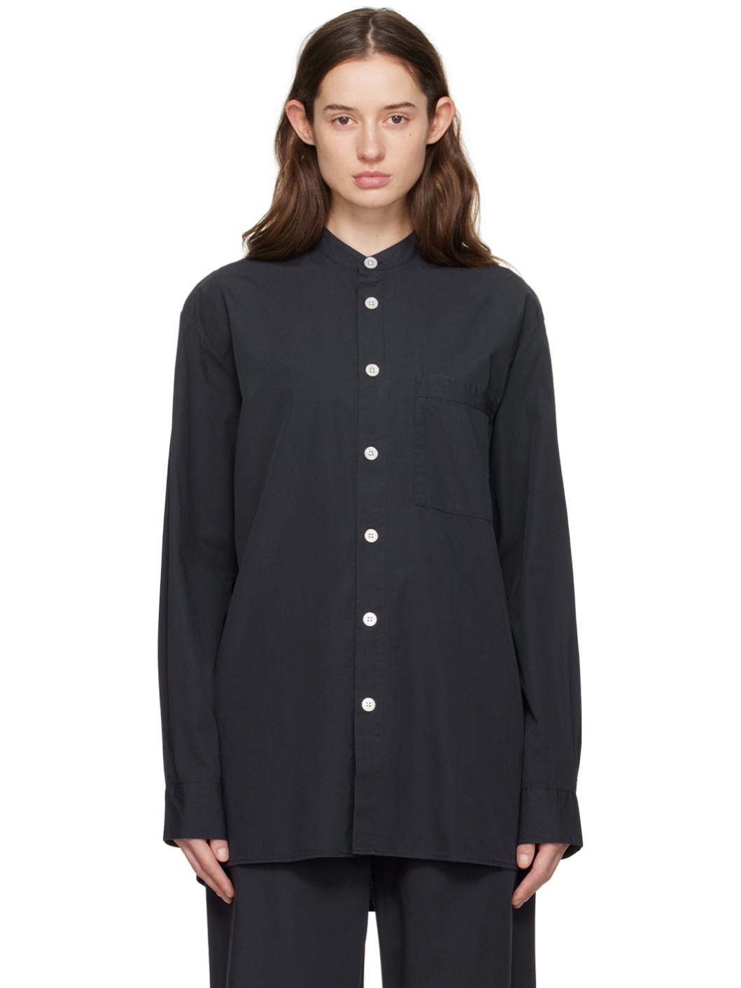 Navy Birkenstock Edition Pyjama Shirt - 1