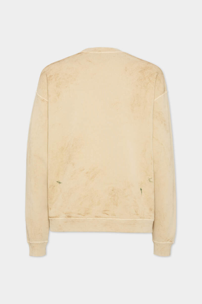DSQUARED2 RELAX FIT DIRTY CREWNECK outlook