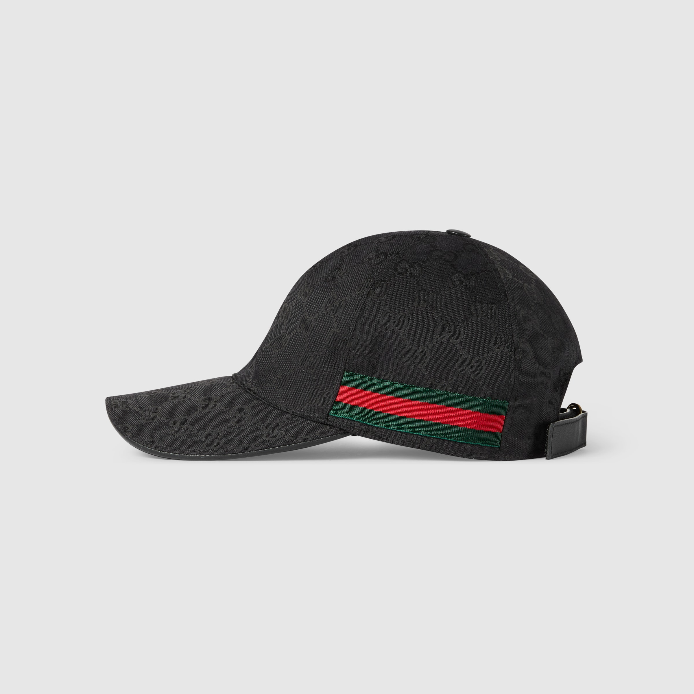 Original GG canvas baseball hat with Web - 2