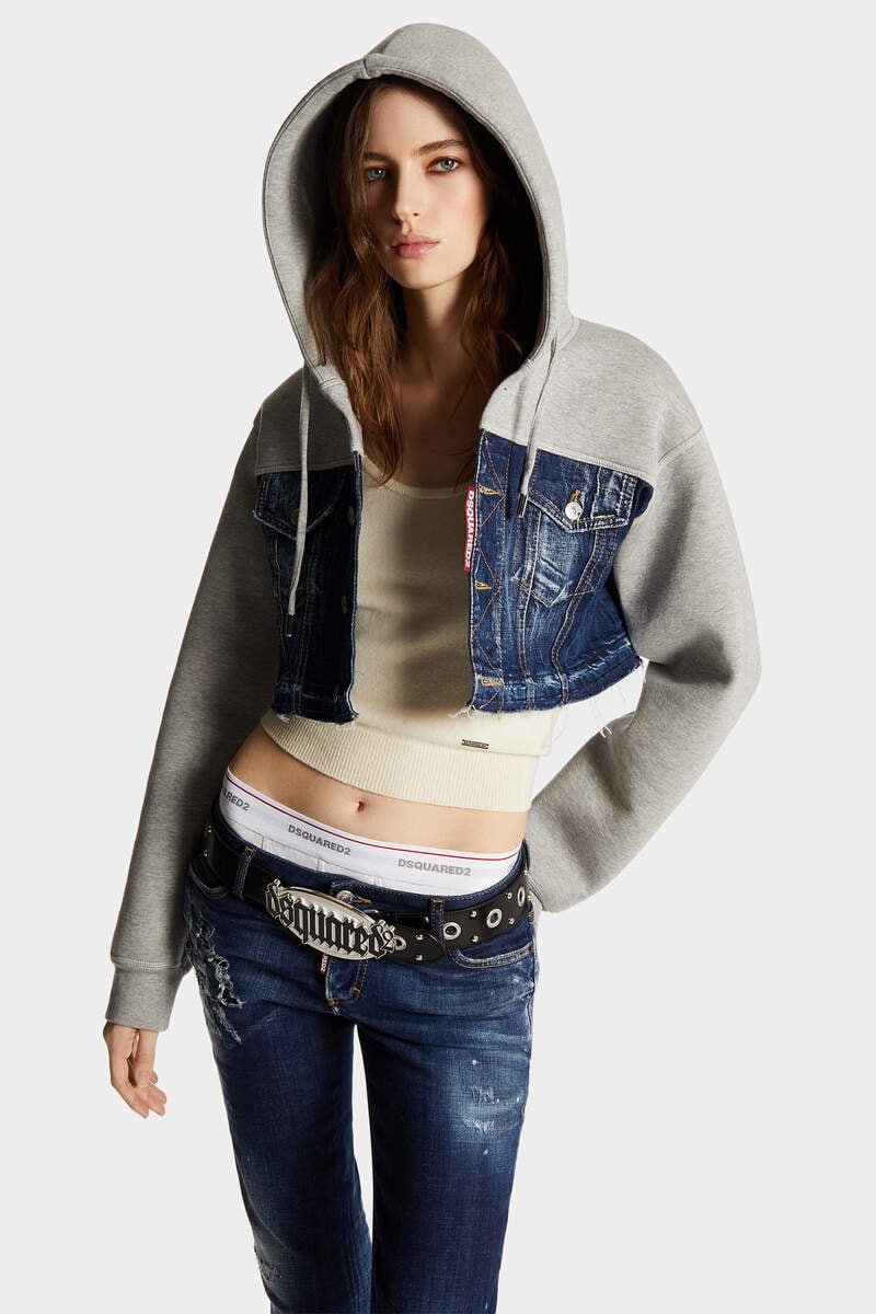 CROPPED COOL FIT HOODIE JACKET - 3